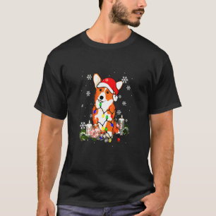 Tree Santa Corgi Corgi T-Shirt