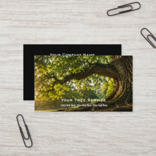 Tree Service Business Card