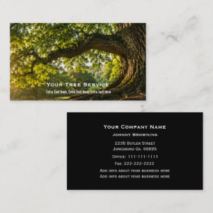 Tree Service Business Card