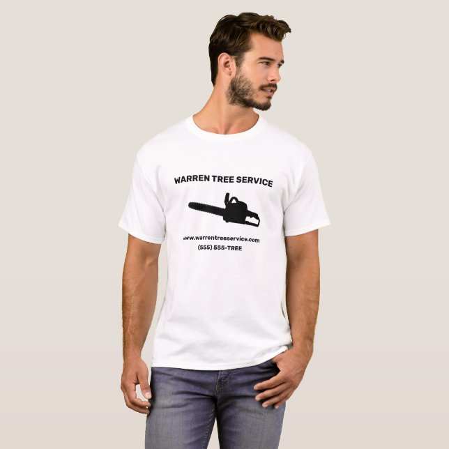 Tree Service Company T-Shirt (Front Full)