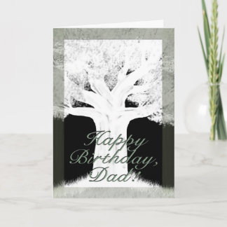 Tree Silhouette-Birthday Card