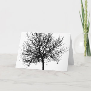 Tree Silhouette Card