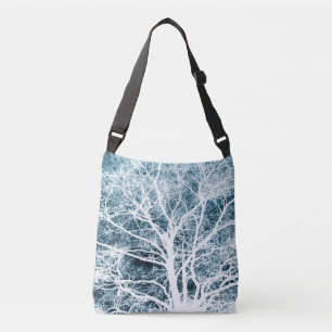 Tree silhouette crossbody bag