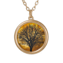 Tree Silhouette Necklace