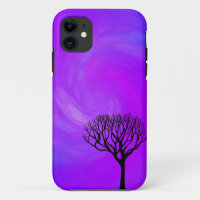 Tree Silhouette (Northern Lights)