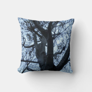 Tree Silhouette Photograph Pillow