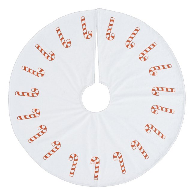 Tree Skirt - Candy Canes (Front)