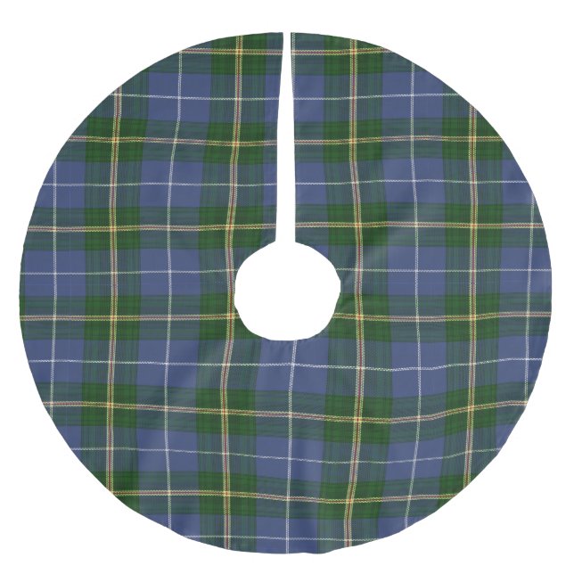 Tree skirt Christmas Nova Scotia tartan (Front)