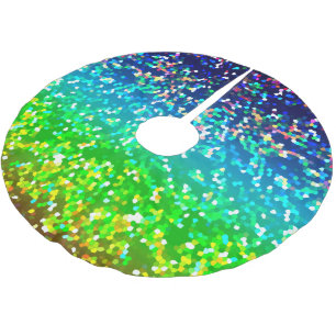 Tree Skirt Glitter Graphic