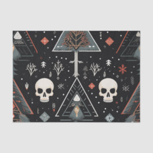  Tree & Skull Gift Tissue Paper