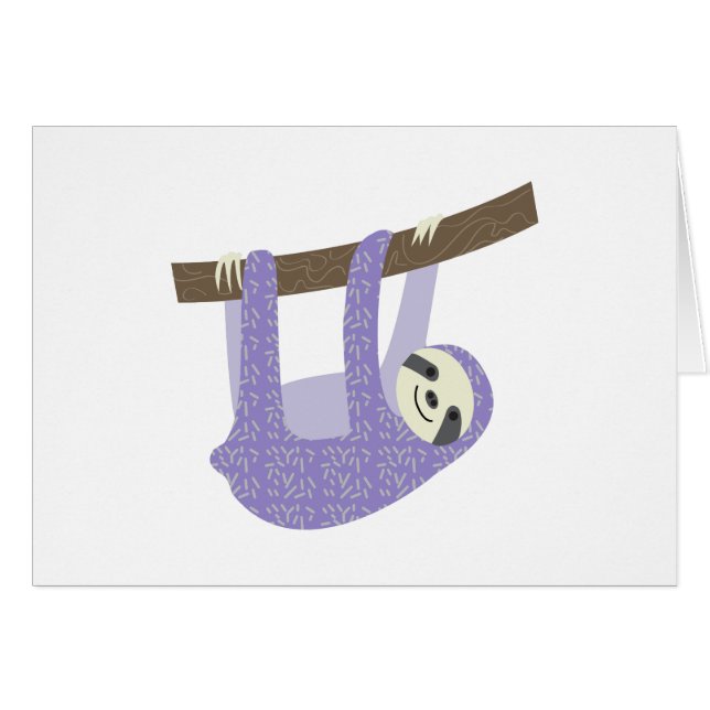 Tree Sloth (Front Horizontal)