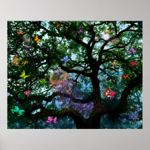 Tree Spirits Poster