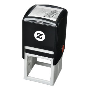 Tree squirrel self-inking stamp