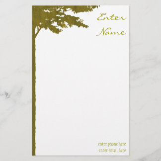 Tree Stationary Stationery