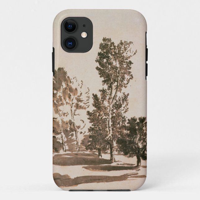 Tree Study (pen & ink on paper) Case-Mate iPhone Case (Back)