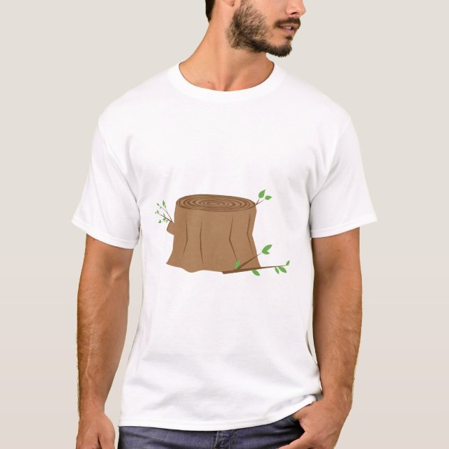 Tree Stump T-Shirt (Front)