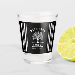 Tree Summer Vacation Road Trip Family Reunion Shot Glass