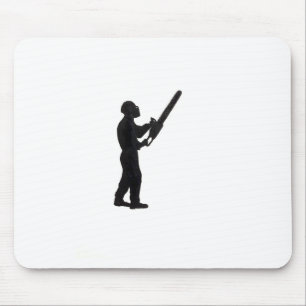 Tree Surgeon Arborist at work present Mouse Pad