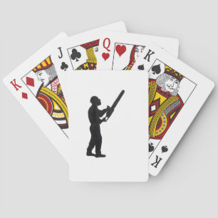 Tree Surgeon Arborist at work present Playing Cards