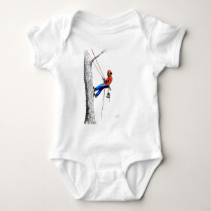 Tree Surgeon Arborist Baby Bodysuit