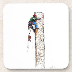Tree Surgeon Arborist Coaster