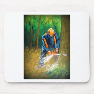 Tree Surgeon Arborist Forester Mouse Pad