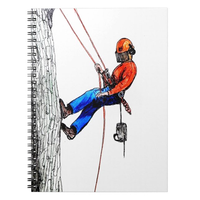 Tree Surgeon Arborist Notebook (Front)