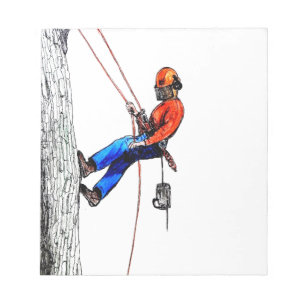 Tree Surgeon Arborist Notepad