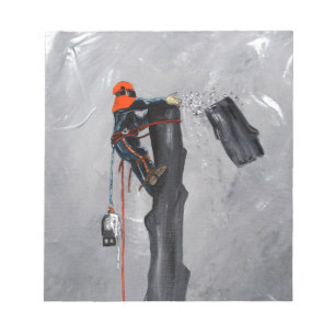 Tree Surgeon Arborist Notepad