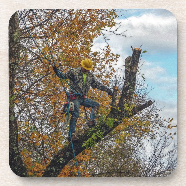 Tree Surgeon Coaster (Front)