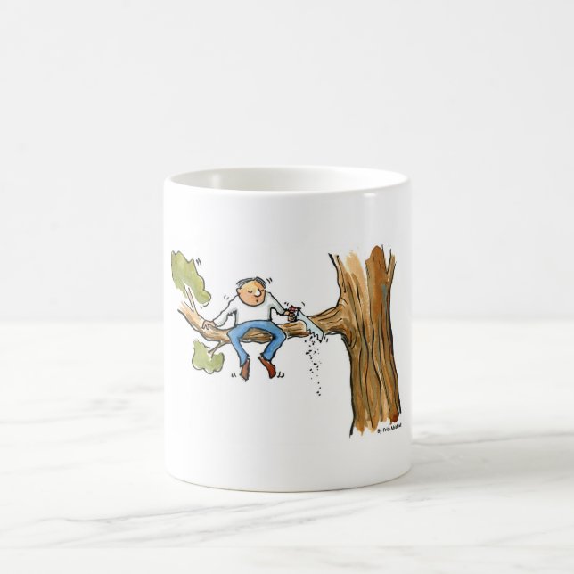 Tree surgeon coffee mug (Center)