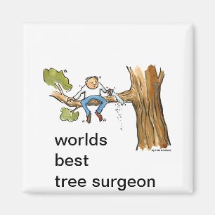tree surgeon magnet
