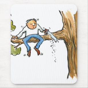 Tree surgeon mouse pad