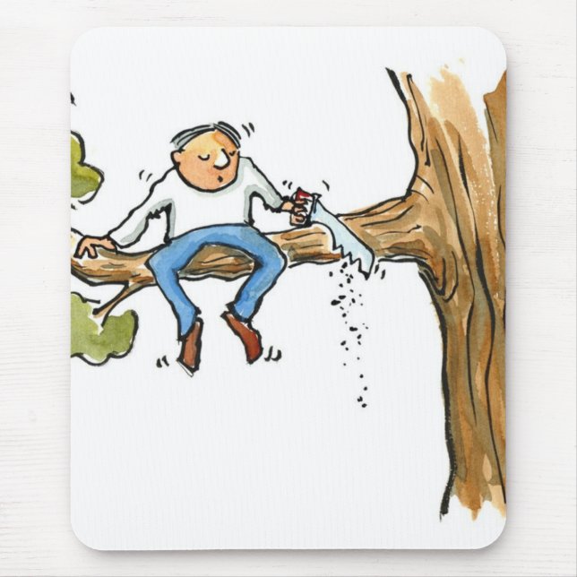Tree surgeon mouse pad (Front)