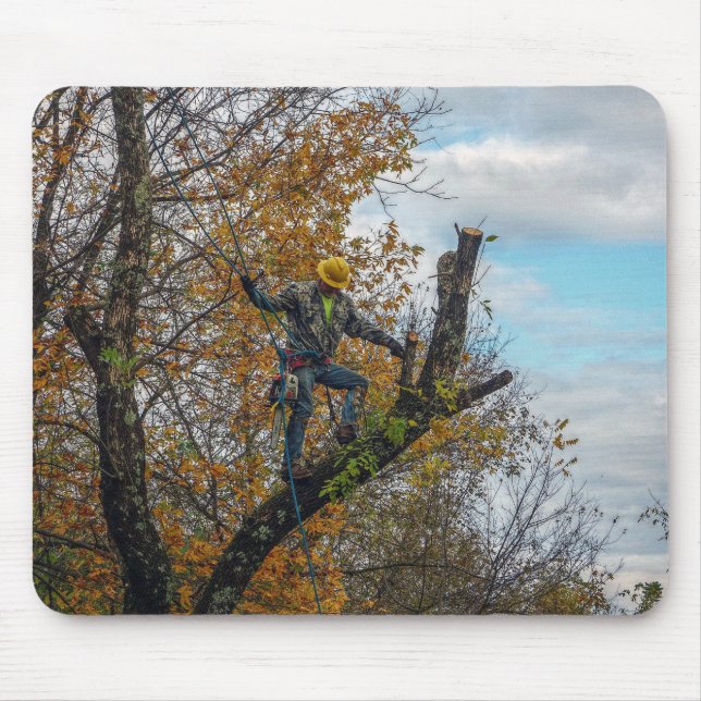 Tree Surgeon Mouse Pad (Front)
