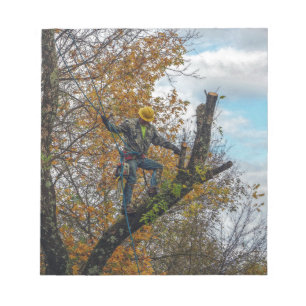 Tree Surgeon Notepad