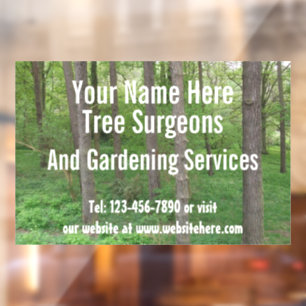 Tree Surgeons / Garden Services Customisable
