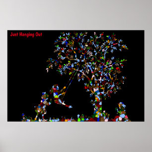 Tree Swing Poster