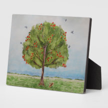 Tree Tabletop Plaque with Easel