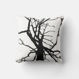 Tree Top Abstract Pillow