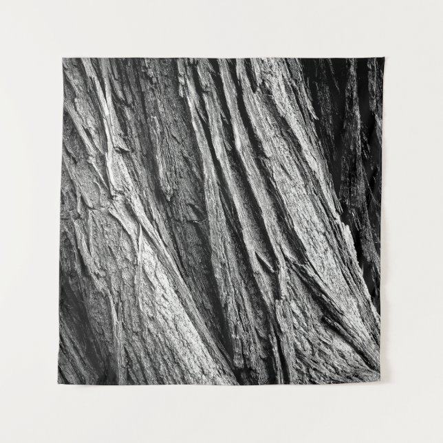 Tree tree bark tribe wood tapestry (Front)