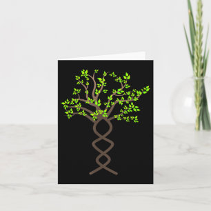 Tree Trees Dna Nature Protection Environmental Card
