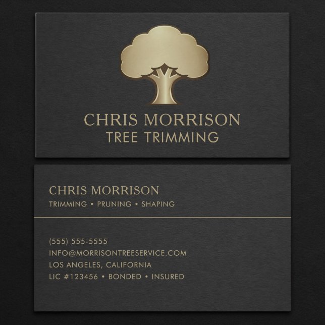 Tree Trimming Business Card (Creator Uploaded)