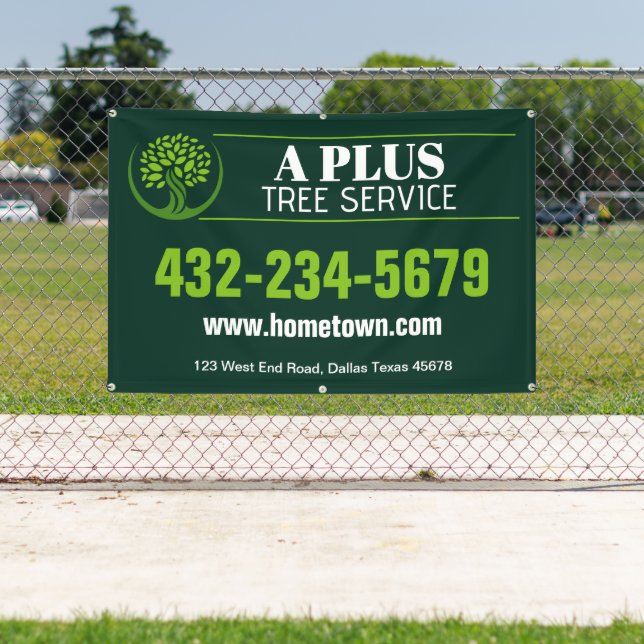 Tree Trimming Service Banner (Insitu)