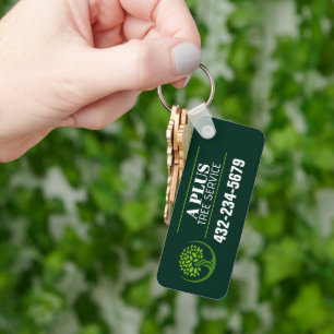 Tree Trimming Service Key Ring