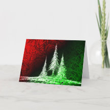 Tree Trio - Christmas/Holiday Card