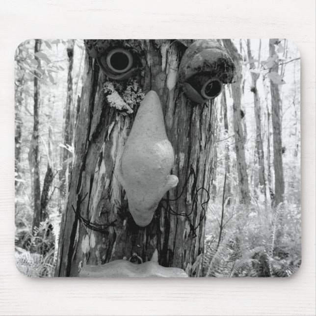 Tree troll on a Big Cypress tree. Mouse Pad (Front)