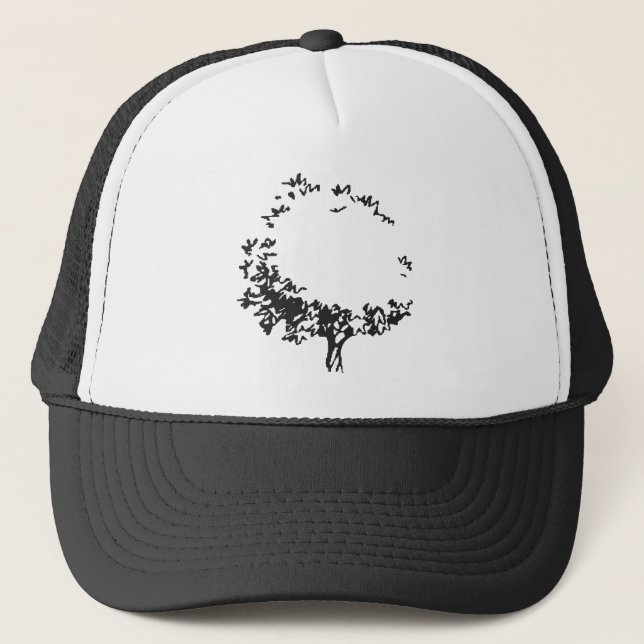 Tree Trucker Hat (Front)