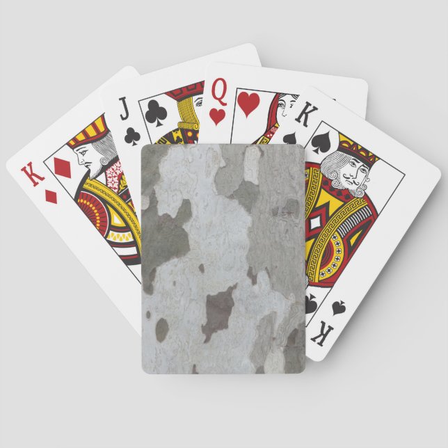 Tree Trunk custom playing cards (Back)