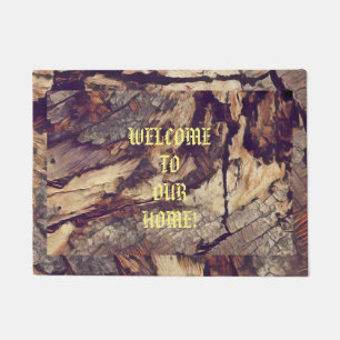 Tree Trunk Painting Doormat